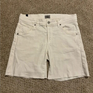 Citizens of Humanity White High Rise Short Women's Size 27